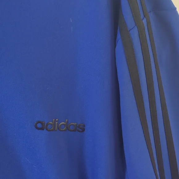 Adidas Men's Blue Track Jacket - 4XL - Picture 3 of 4